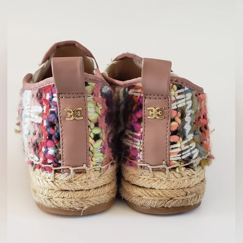 Sam Edelman Carrin Women's Multi colored Espadrille Size 7.5